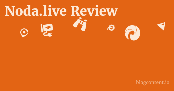 Noda.live Review 1 by Partners