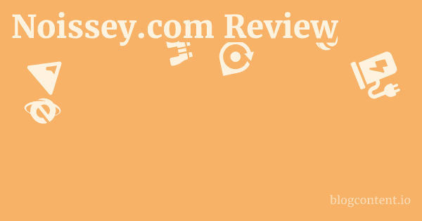 noissey.com FAQ 1 by Partners