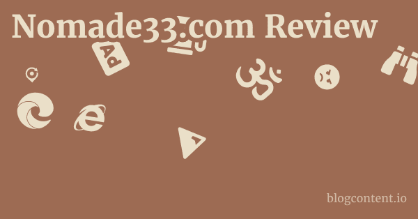 Nomade33.com Review 1 by Partners