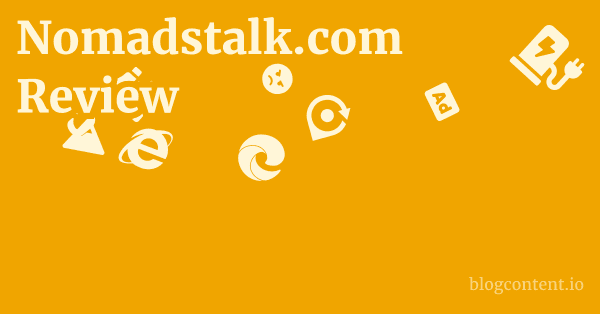 Nomadstalk.com Review 1 by Partners