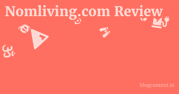 Nomliving.com Review 1 by Partners