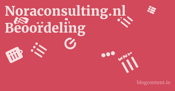 Noraconsulting.nl Beoordeling 1 by Partners