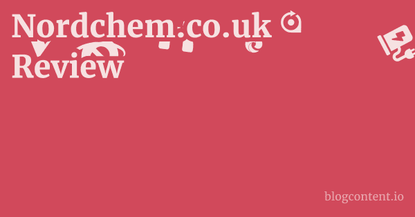 Nordchem.co.uk Review 1 by Partners