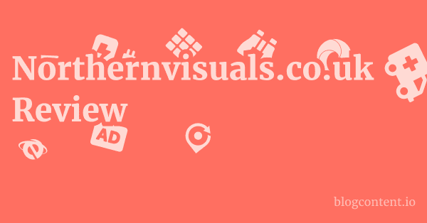 Northernvisuals.co.uk Review 1 by Partners