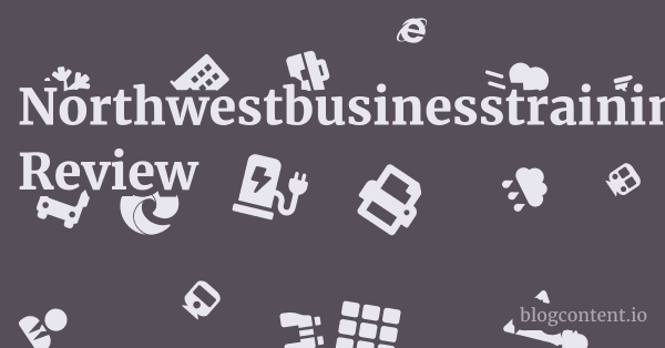 Northwestbusinesstraining.co.uk Review 1 by Partners