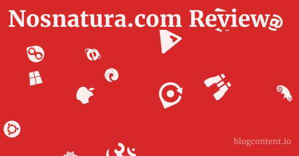 Nosnatura.com Review 1 by Partners