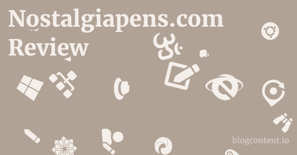 Nostalgiapens.com Review 1 by Partners