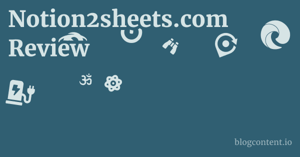 Notion2sheets.com Review 1 by Partners