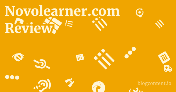 Novolearner.com Review 1 by Partners
