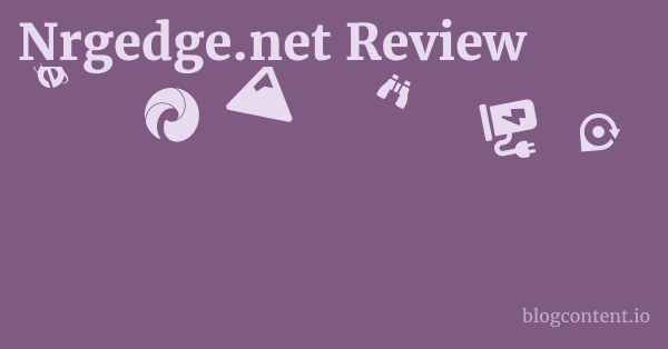 Nrgedge.net Review 1 by Partners