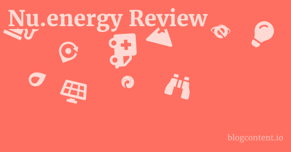 Nu.energy Review 1 by Partners