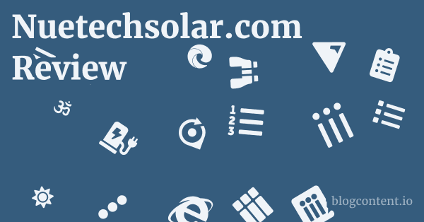 Nuetechsolar.com Review 1 by Partners