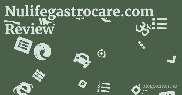 Nulifegastrocare.com Review 1 by Partners
