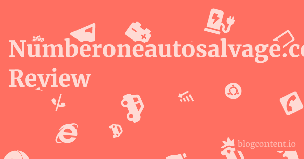 Numberoneautosalvage.co.uk Review 1 by Partners
