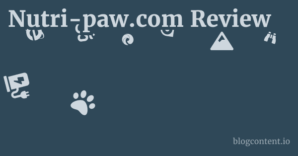 Nutri-paw.com Review 1 by Partners