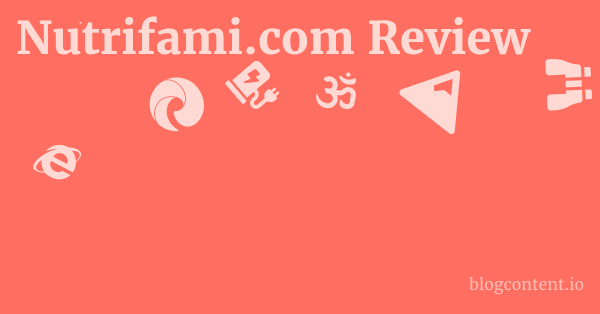 Nutrifami.com Review 1 by Partners
