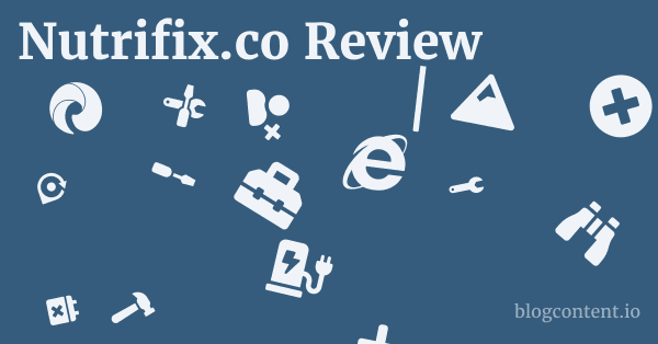 Nutrifix.co Review 1 by Partners