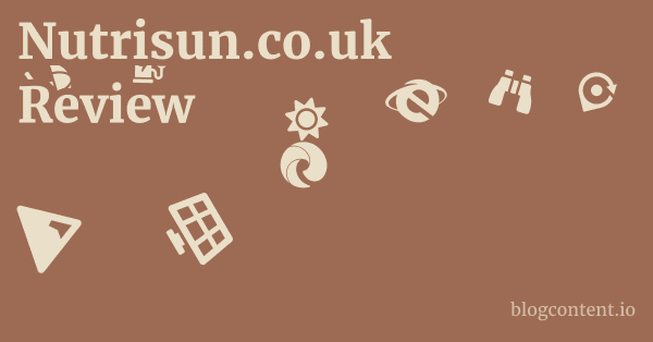Nutrisun.co.uk Review 1 by Partners