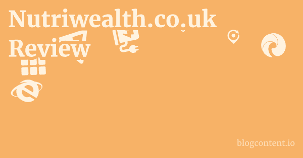Nutriwealth.co.uk Review 1 by Partners