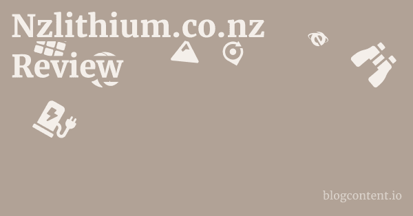 Nzlithium.co.nz Review