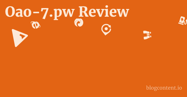 Oao-7.pw Review 1 by Partners