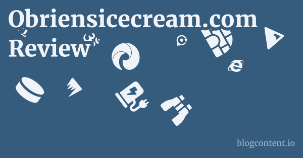 Obriensicecream.com Review 1 by Partners