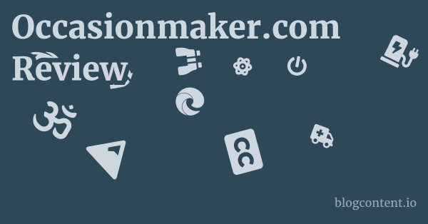 Occasionmaker.com Review 1 by Partners
