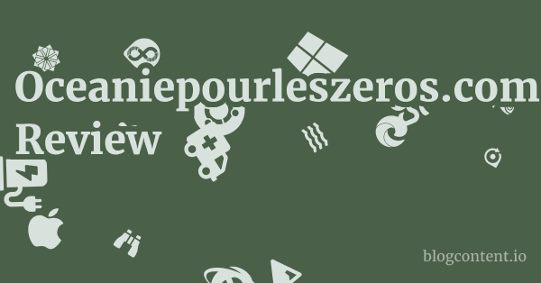 Oceaniepourleszeros.com Review 1 by Partners
