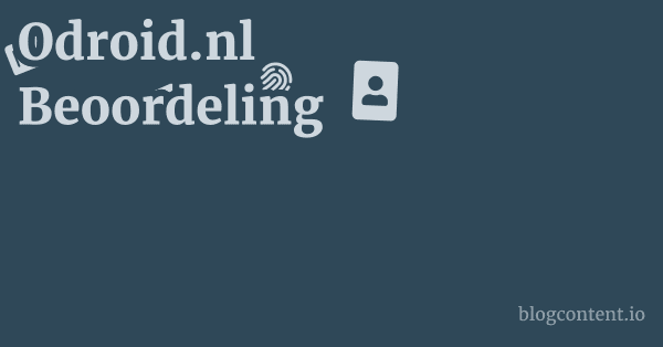 Odroid.nl Beoordeling 1 by Partners