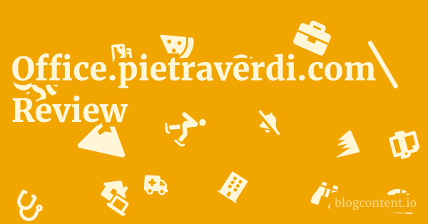 Office.pietraverdi.com Review 1 by Partners