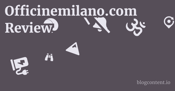 Officinemilano.com Review 1 by Partners