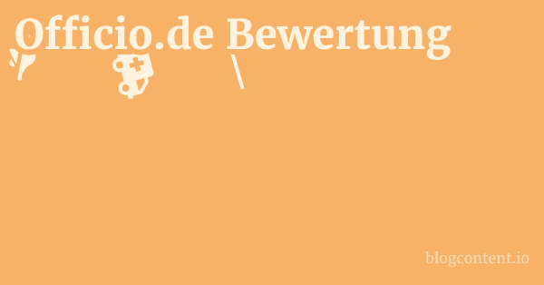 Officio.de Bewertung 1 by Partners