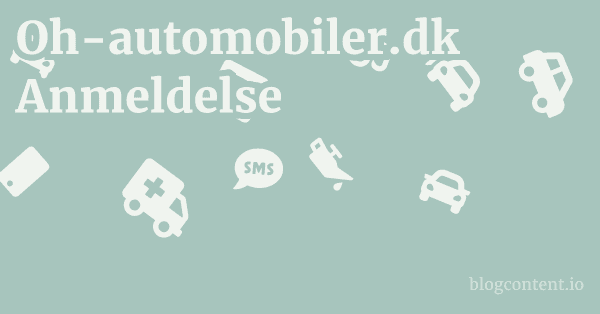 Oh-automobiler.dk Anmeldelse 1 by Partners