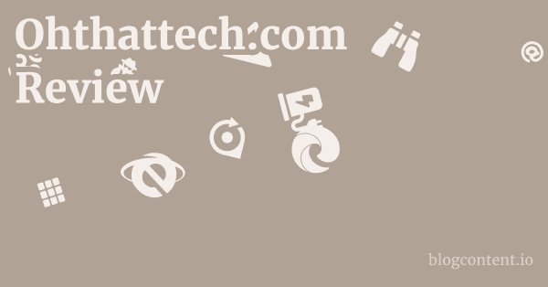 Ohthattech.com Review 1 by Partners