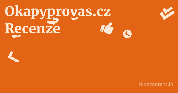 Okapyprovas.cz Recenze 1 by Partners
