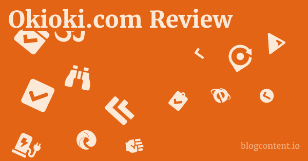 Okioki.com Review 1 by Partners