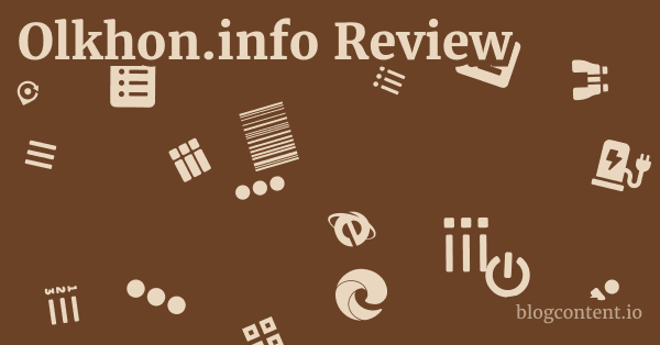Olkhon.info Review 1 by Partners