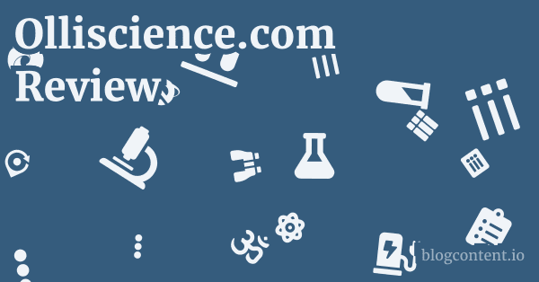 Olliscience.com Review 1 by Partners