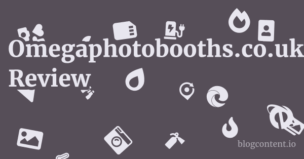 Omegaphotobooths.co.uk Review 1 by Partners