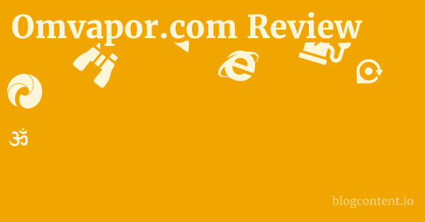 Omvapor.com Review 1 by Partners