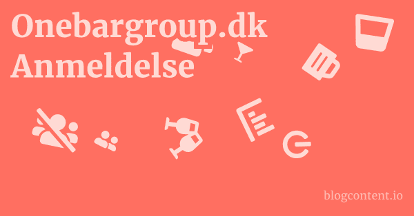 Onebargroup.dk Anmeldelse 1 by Partners