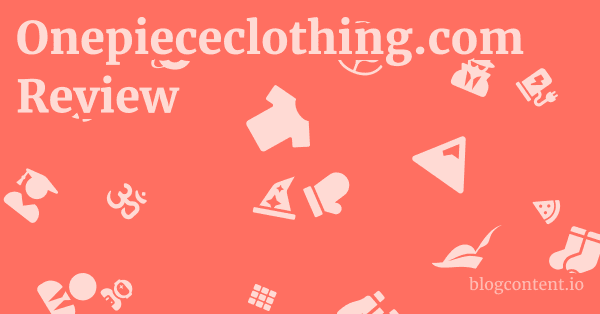 Onepiececlothing.com Review 1 by Partners
