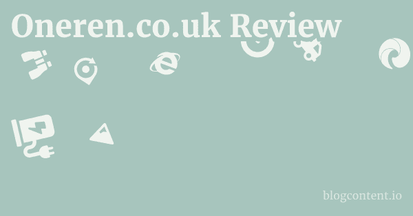 Oneren.co.uk Review 1 by Partners