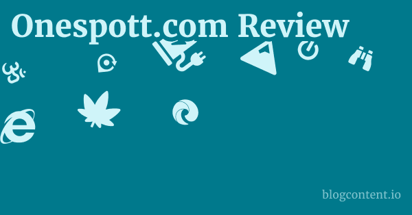 Onespott.com Review 1 by Partners