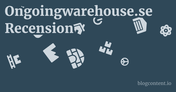 Ongoingwarehouse.se Recension 1 by Partners