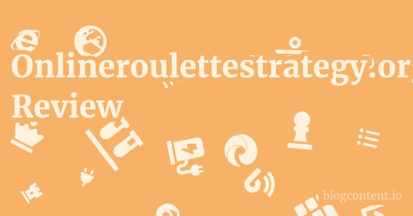 Onlineroulettestrategy.org Review 1 by Partners
