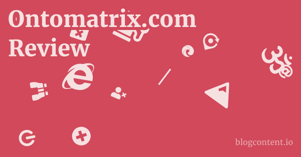 Ontomatrix.com Review 1 by Partners