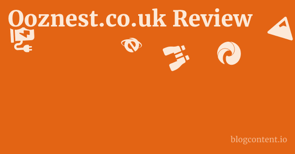 Ooznest.co.uk Review 1 by Partners