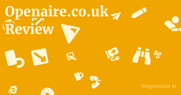 Openaire.co.uk Review 1 by Partners