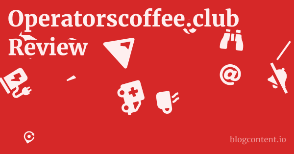Operatorscoffee.club Review 1 by Partners